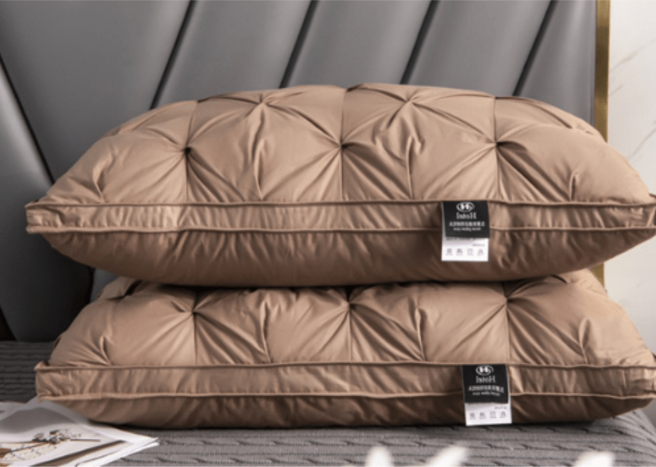 Luksus Gåsedun Pude | Komfortabel Sovepude | Optimal Nakkestøtte