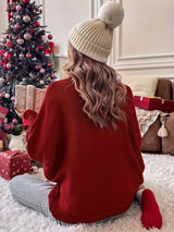 Dame Juletrøje “Merry” – Komfortabel Vinter Sweater