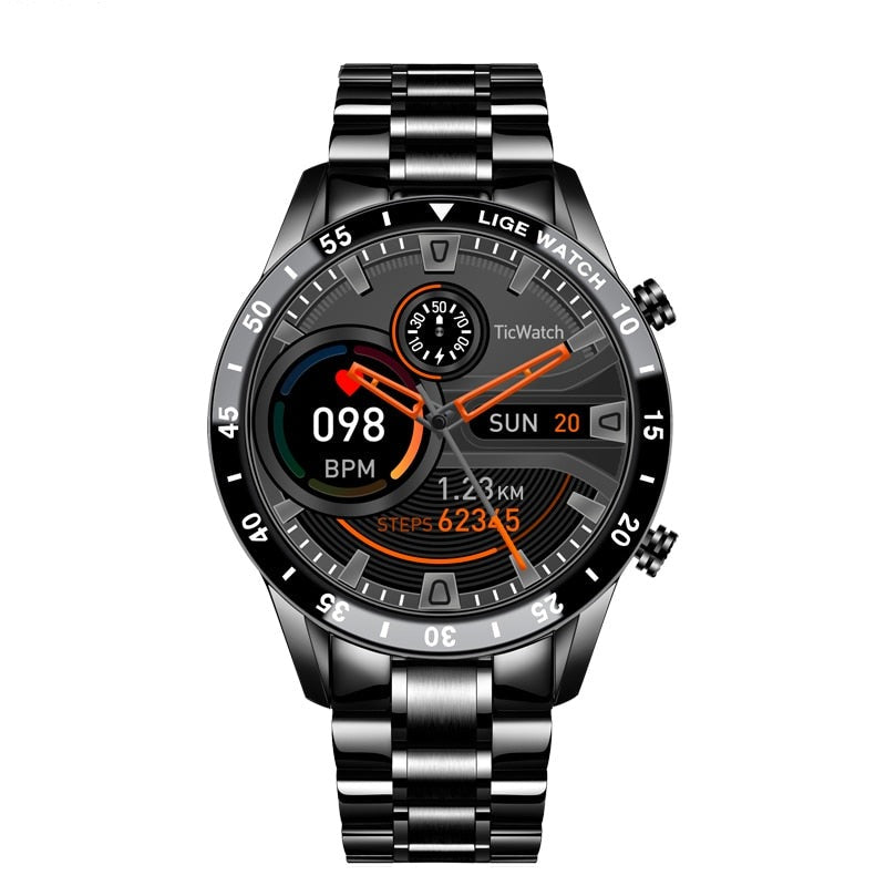 Smartwatch til Mænd | Multisport & Sundhedstracker | Bluetooth Opkald