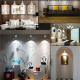 Atmospheric plant lamp – Decorative accent lighting for indoor use