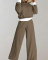 Women's Training Pants – Wide Pants with Double Side Stripe