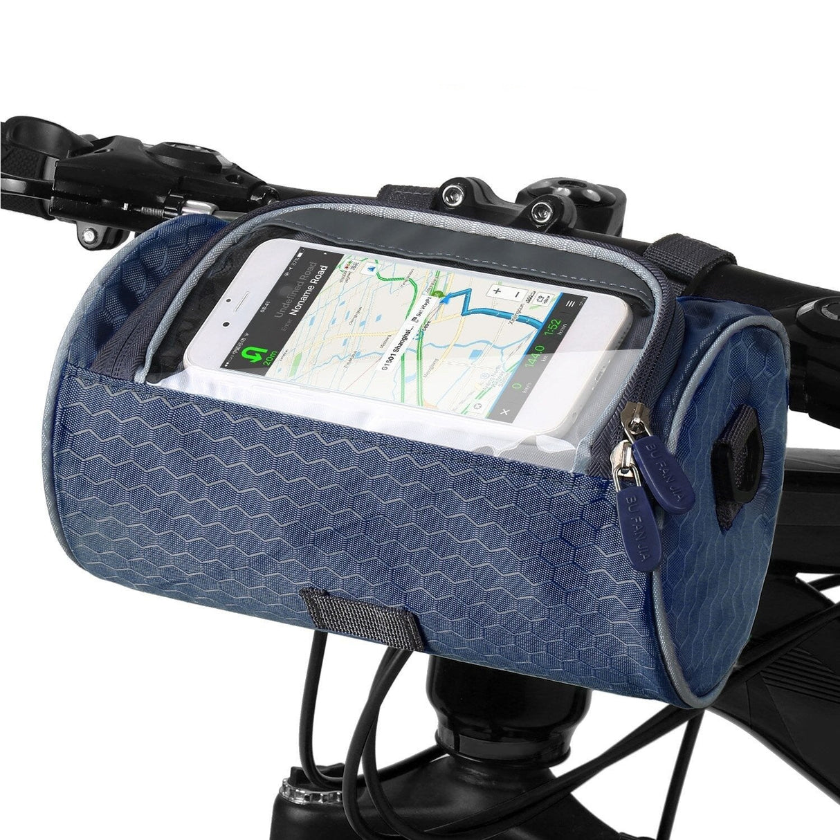 Vandtæt Cykeltaske med Touchscreen - Sikker og Multifunktionel til Enhver Cykel