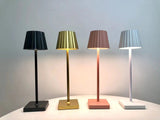 Trådløs Bordlampe med Varmt Lys og Genopladeligt Batteri