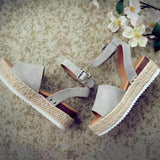 Sommer Platform Espadrille Sandaler til Damer