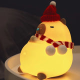 Sød Hamster Natlampe – Varmt LED Lys & Krammevenligt Design