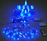 Jule Stjerne Gardinbelysning – LED Vinduesbelysning med Stjerner