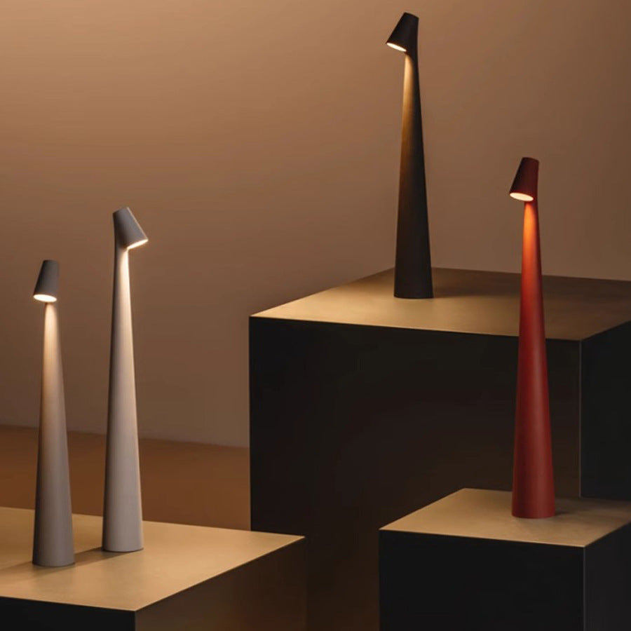 Dæmpbar Trådløs LED Bordlampe | USB Genopladelig | Moderne Design | Touch-funktion