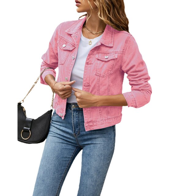 Casual Denim Jakke Damer | Stilfuld & Komfortabel