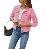 Casual Denim Jakke Damer | Stilfuld & Komfortabel
