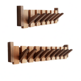 Træknagerække med Magnetiske Kroge og Klavertangent Design