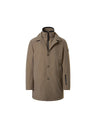 Tredelt Trenchcoat til Herrer af Genanvendt Materiale