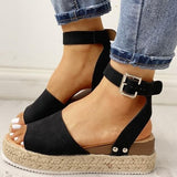 Sommer Platform Espadrille Sandaler til Damer