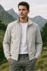 Vindbestandig og stilfuld sommerjakke til herrer