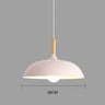 Moderne Skandinavisk Egetræ LED Loftlampe