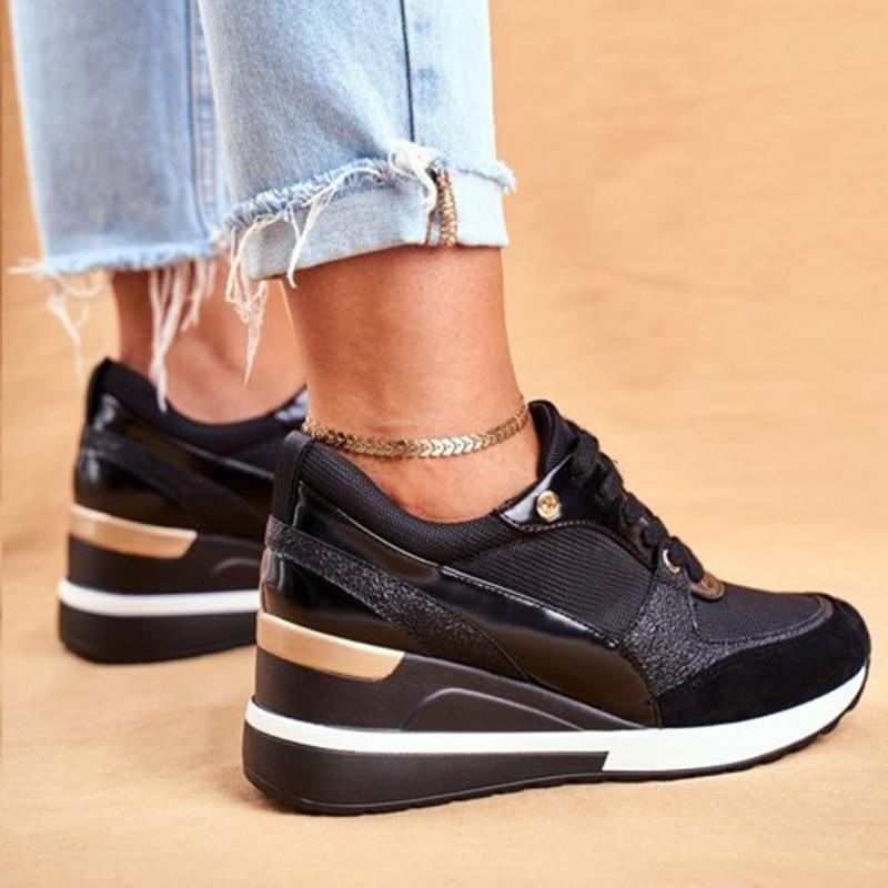 Dame Sneakers | Komfortable Sko med Ergonomisk Fodbund