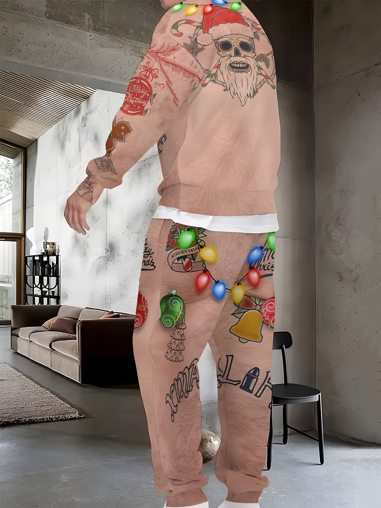 Unisex Jule Joggingdragt – Komfortabel Hoodie & Bukser Sæt