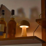 Retro Svamp Bordlampe med Blødt Diffust Lys