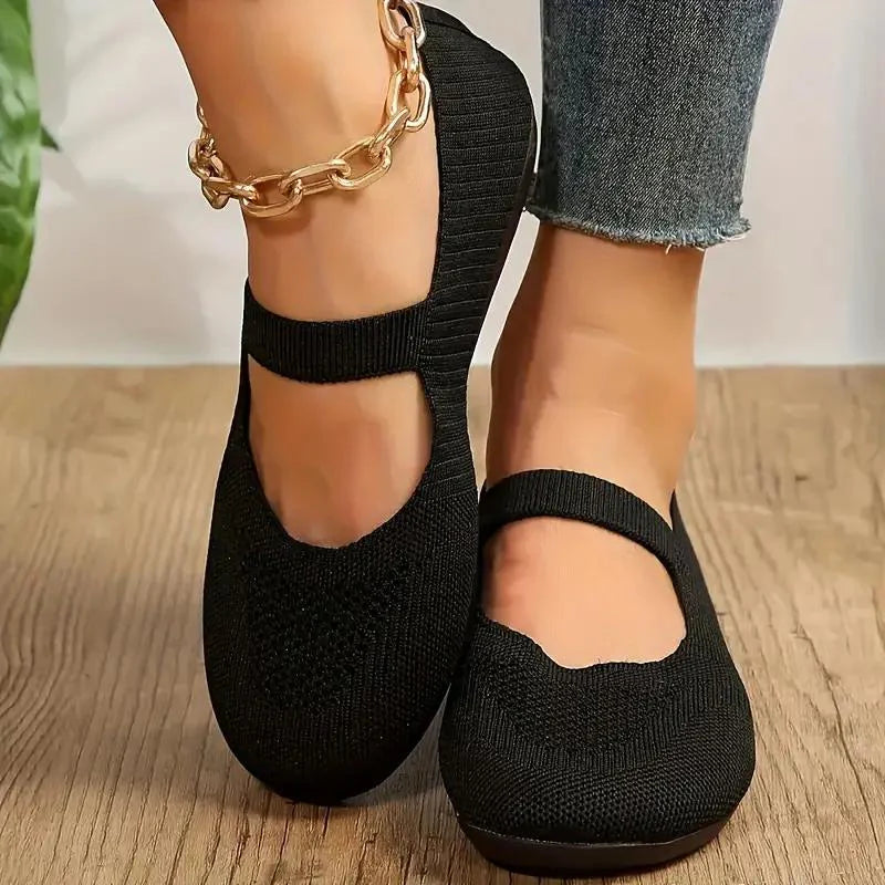 Let og Fleksibel Slip-on Sko til Damer