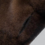 Dame Lang Faux Fur Jakke – Luksus Vinterfrakke med Elegant Look