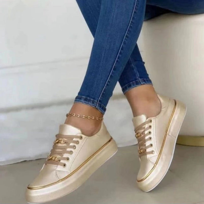Komfortable Dame Sneakers med Støttende Design