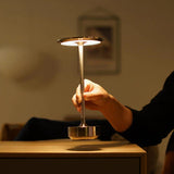 Trådløs USB Genopladelig LED Bordlampe med Smart Touch