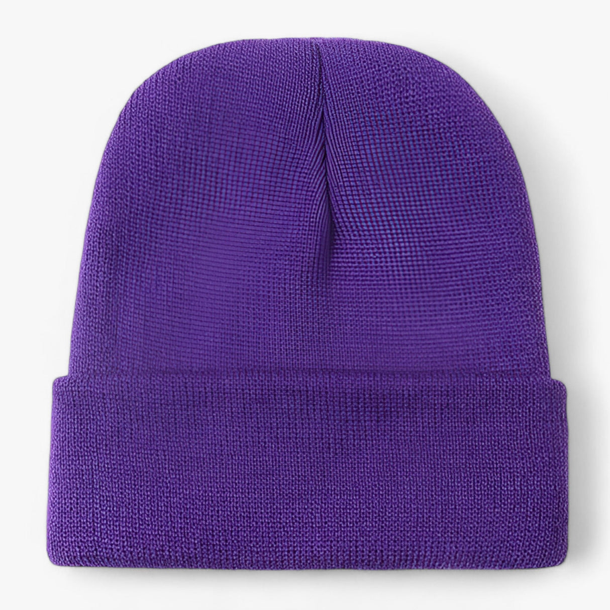 Basic Strikket Beanie – Unisex Vinterhue med Minimalistisk Design