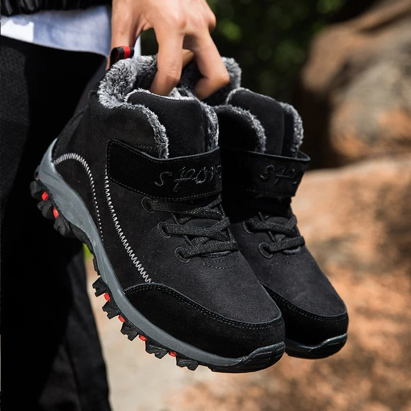 Herre vinterstøvler – varme komfortable outdoor ankelstøvler