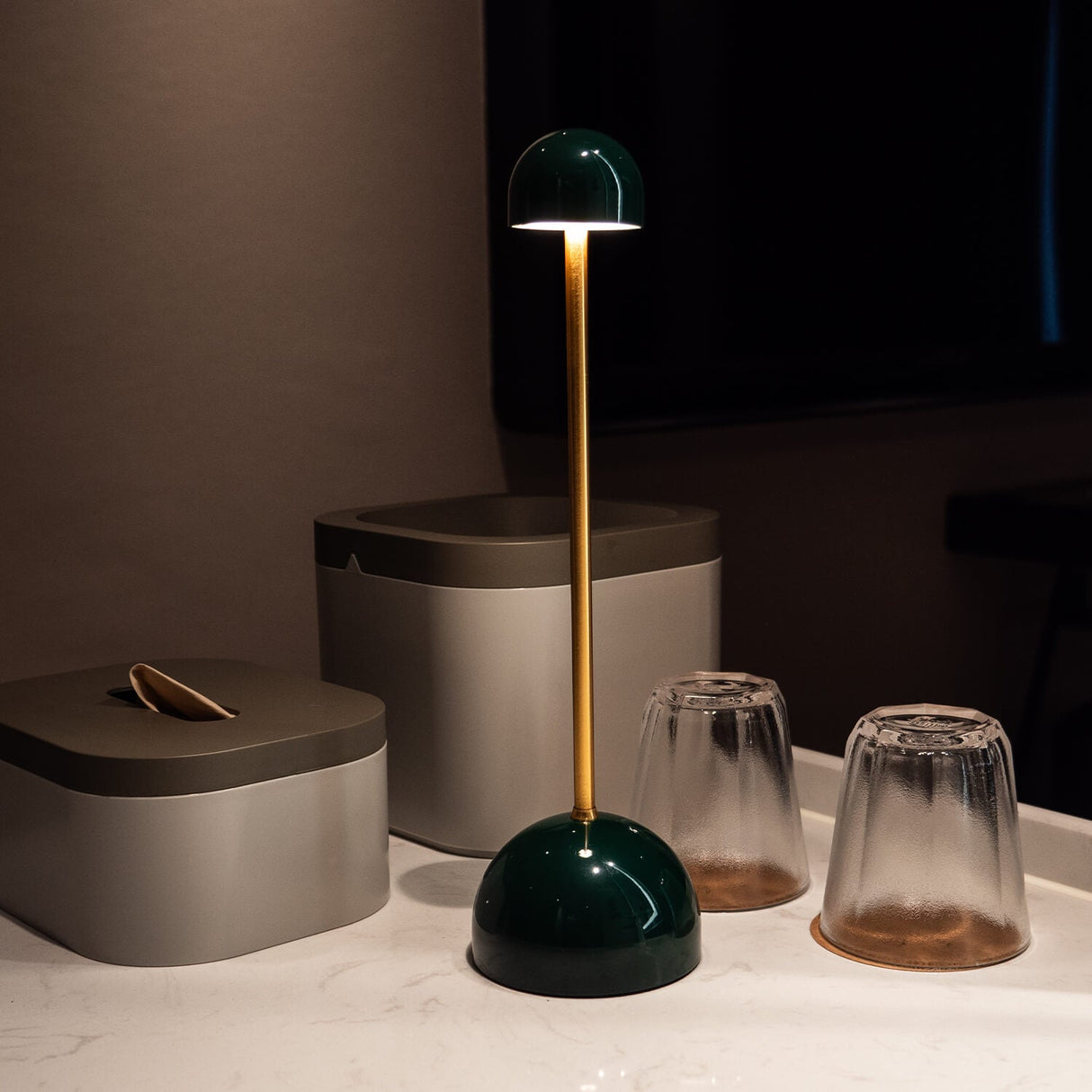 Luksus Trådløs Bordlampe med LED og Dæmpningsfunktion