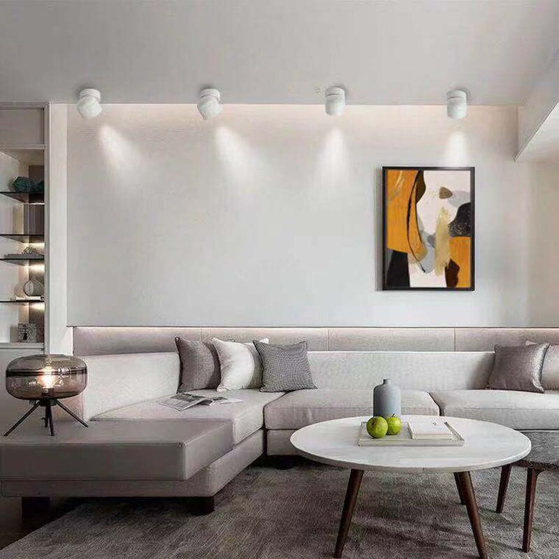 Ściemnialna lampa LED z reflektorem z obrotem 340°