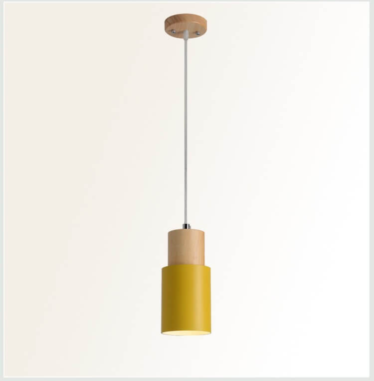 Cylinder Aluminium 1-lys LED Pendellampe Moderne Design