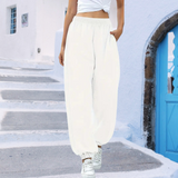 Dame Joggingbukser – Komfortable Loungebukser med Elastisk Talje