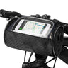 Vandtæt Cykeltaske med Touchscreen - Sikker og Multifunktionel til Enhver Cykel