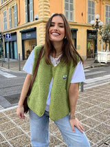 Højkvalitets Sherpa Fleece Vest til Damer