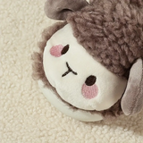 Plush Animal Slippers – Warm Children's Booties with Cute Design