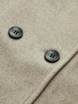 Oversized Button-Down Jakke til Damer - Stilfuld og Komfortabel