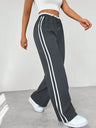 Women's Training Pants – Wide Pants with Double Side Stripe