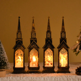 LED Jule Kirkelygte – Oplyst Vinterdekoration