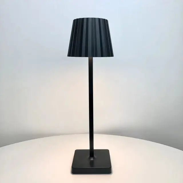 Trådløs Bordlampe med Varmt Lys og Genopladeligt Batteri
