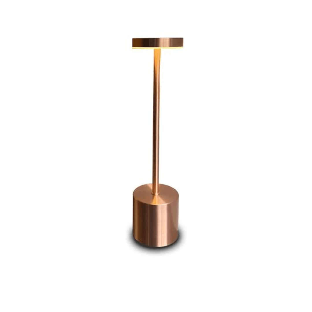 Trådløs Touch Bordlampe med Varmt Lys