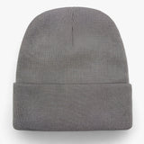 Basic Strikket Beanie – Unisex Vinterhue med Minimalistisk Design