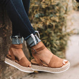 Sommer Platform Espadrille Sandaler til Damer