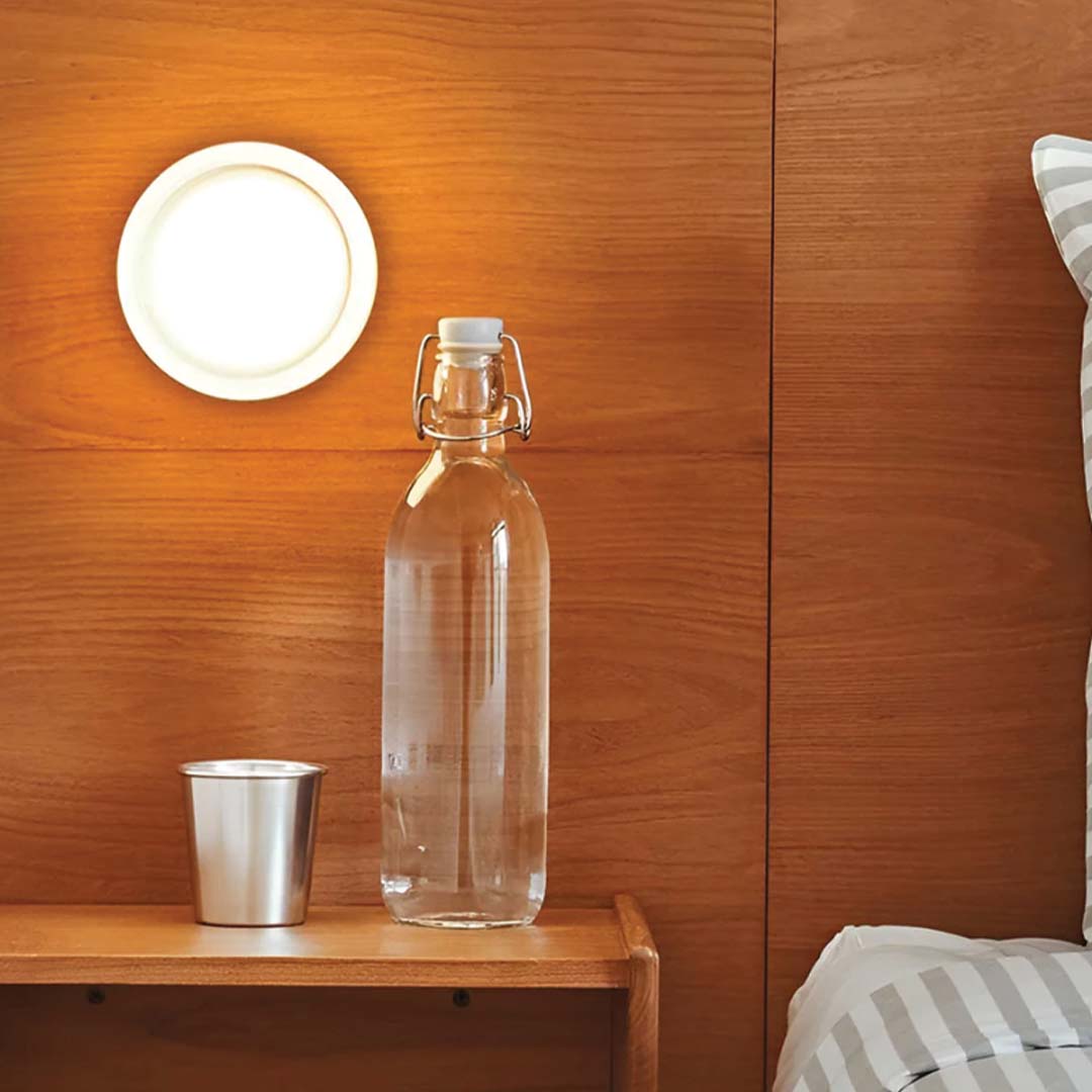 Moderne Cirkulær Akryl Væglampe LED