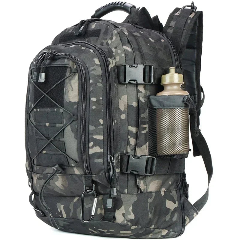 Militær Taktisk Rygsæk 60L – Holdbar Nylon, Outdoor & Survival Unisex