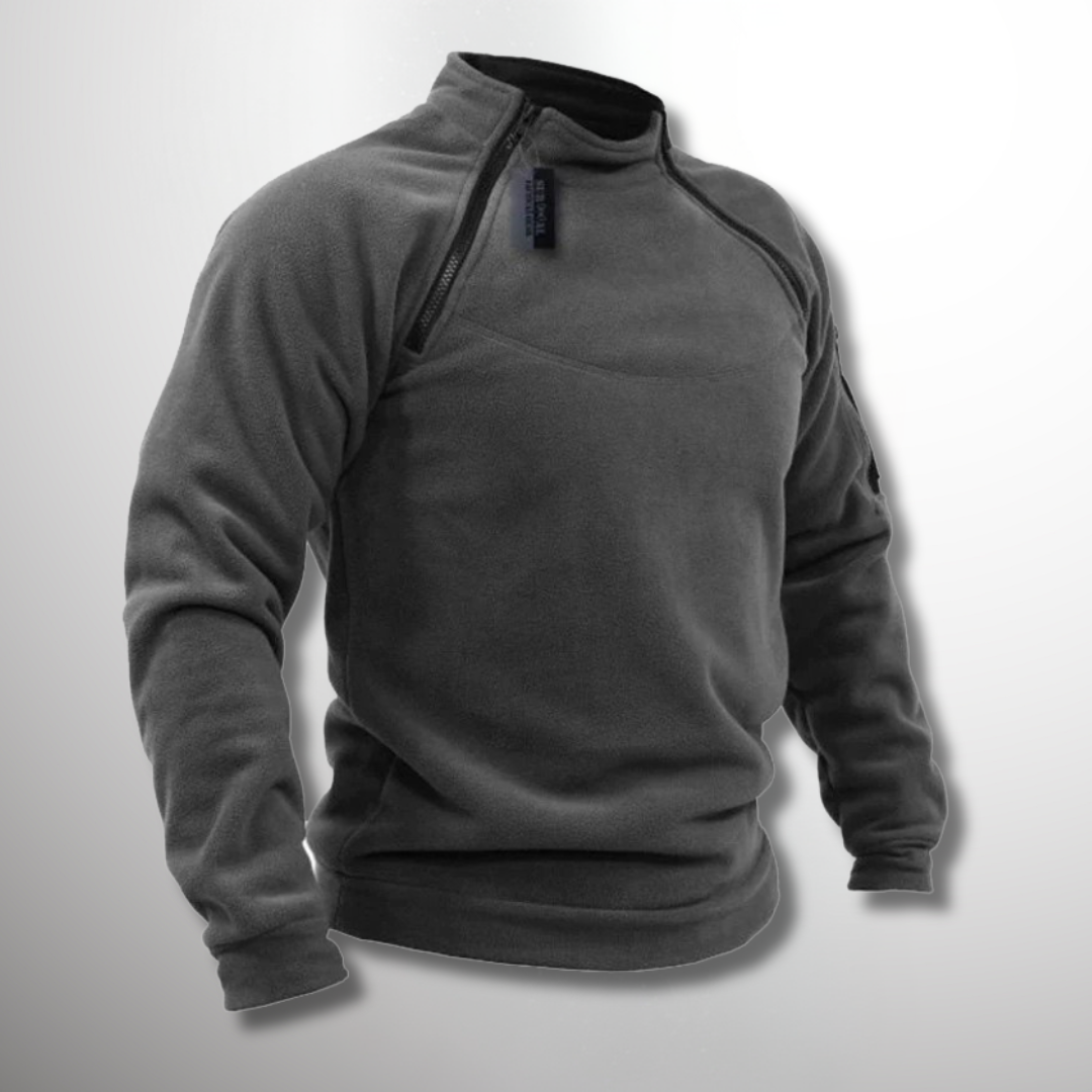 Varm og Komfortabel Herre Fleece Pullover med Sikkerhedslommer