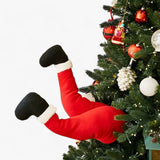 Klatrende Juletræsdekoration – Julemand & Snemand Plysdyr