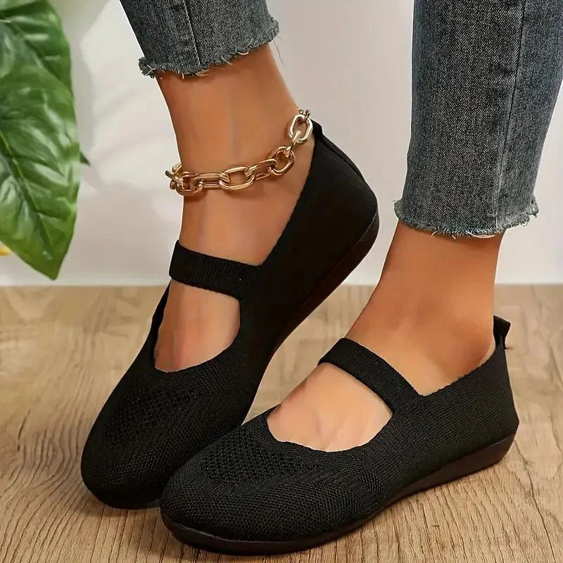 Let og Fleksibel Slip-on Sko til Damer