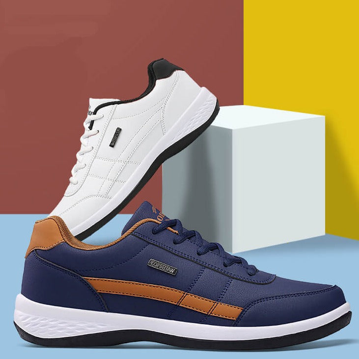 Sporty Herresneakers med Skridsikker og Stødabsorbering