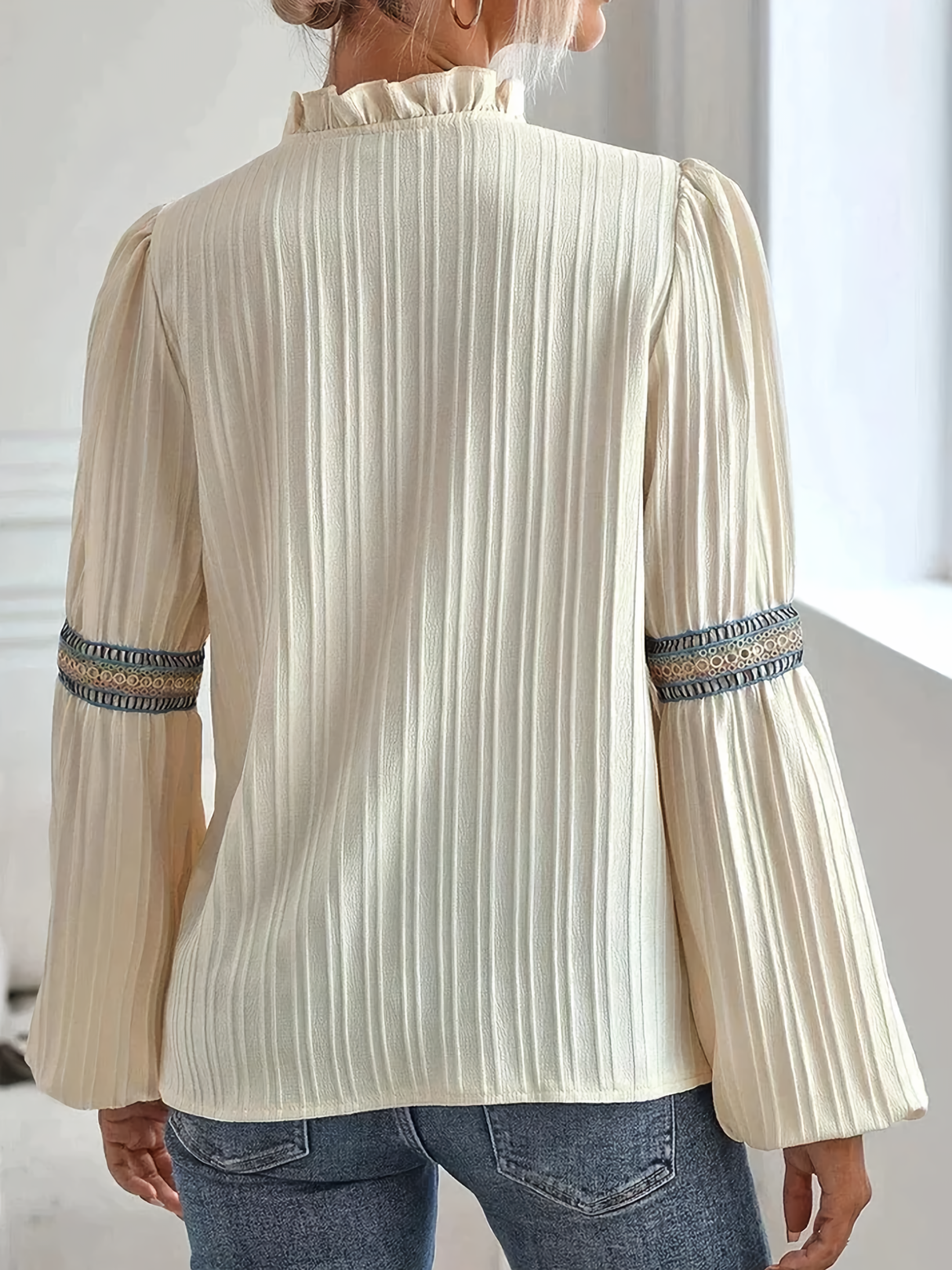 Stilfuld Elegant Bluse til Damer - Komfort og Kvalitet