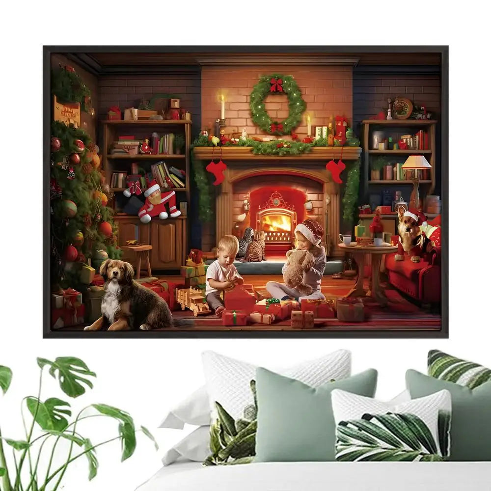 Christmas Puzzle Advent Calendar – 1008 Pieces Winter Village Edition