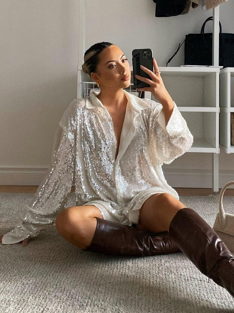 Oversized Bluse Damer - Trendy og Komfortabelt Design